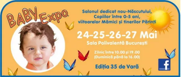 CHICCO va invita la Baby Expo 24-27 mai Sala Polivalenta